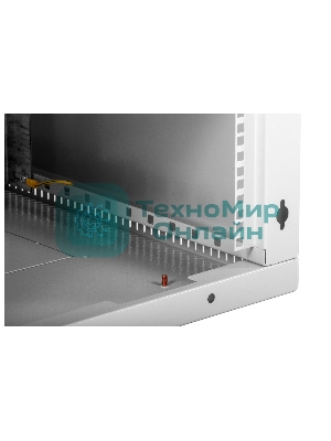 Шкаф телеком. настенный разборный 18U (600х650) дверь металл (ШРН-Э-18.650.1) (1 коробка)