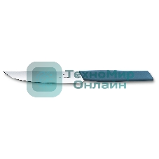 Нож кухонный Victorinox Swiss Modern (6.9006.122) стальной для стейка лезв.120мм прямая заточка синий