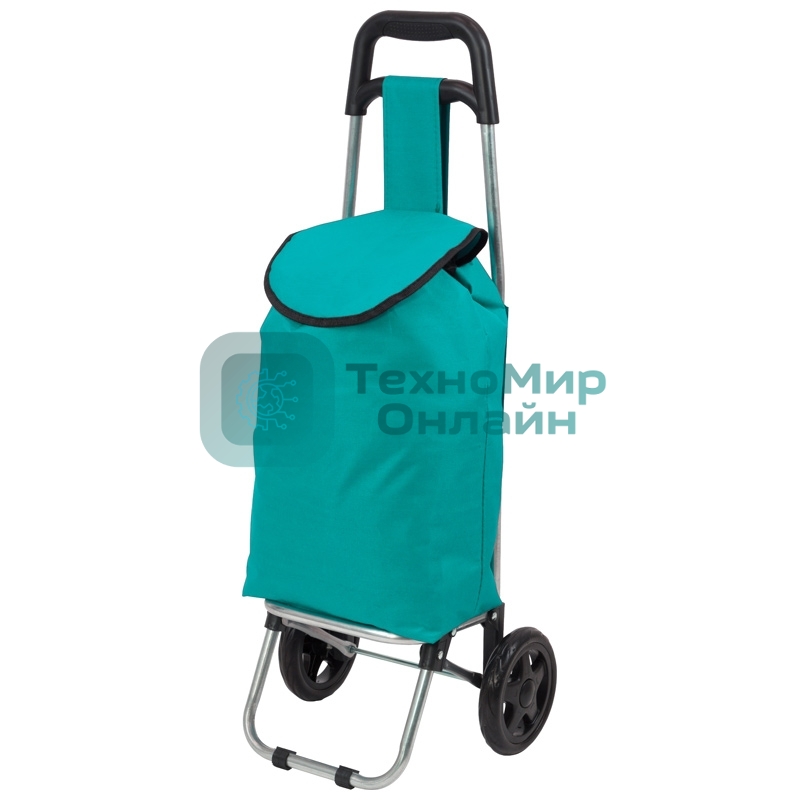 Тележка с сумкой Рыжий кот WR3030 Бирюза, до 15 кг