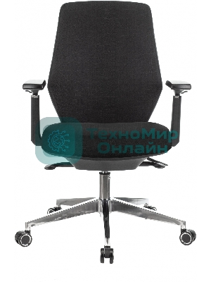 Кресло компьютерное Бюрократ CH-545/LUX черный 38-418 крестовина алюминий