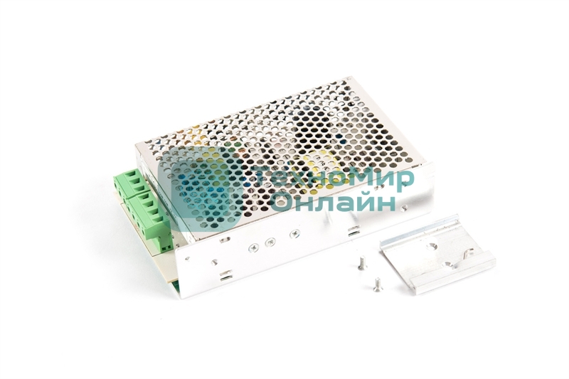 Источник питания Моллюск 12/5 IP20 DIN 12В, 5А. Сетевое U=100-240В. DIN-рейка (843)