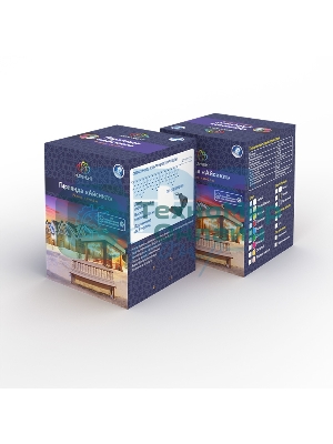 Гирлянда Neon-night Айсикл (бахрома) светодиодный, 2,4 х 0,6 м, белый провод, 230 В, диоды синие, 76 LED