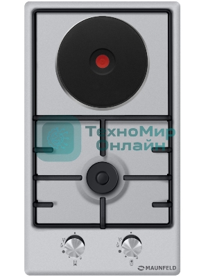 Комбинированная варочная панель (электрическая+газовая) Maunfeld EEHS.32.3ES.KG