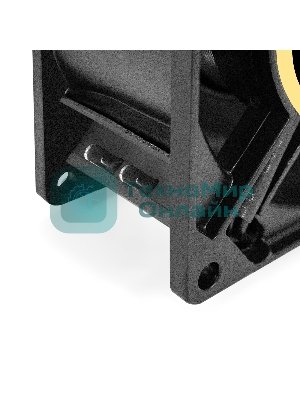 Вентилятор для корпуса ExeGate EX09238SAT черный, 92 мм, 2700 об/мин, 39 дБ