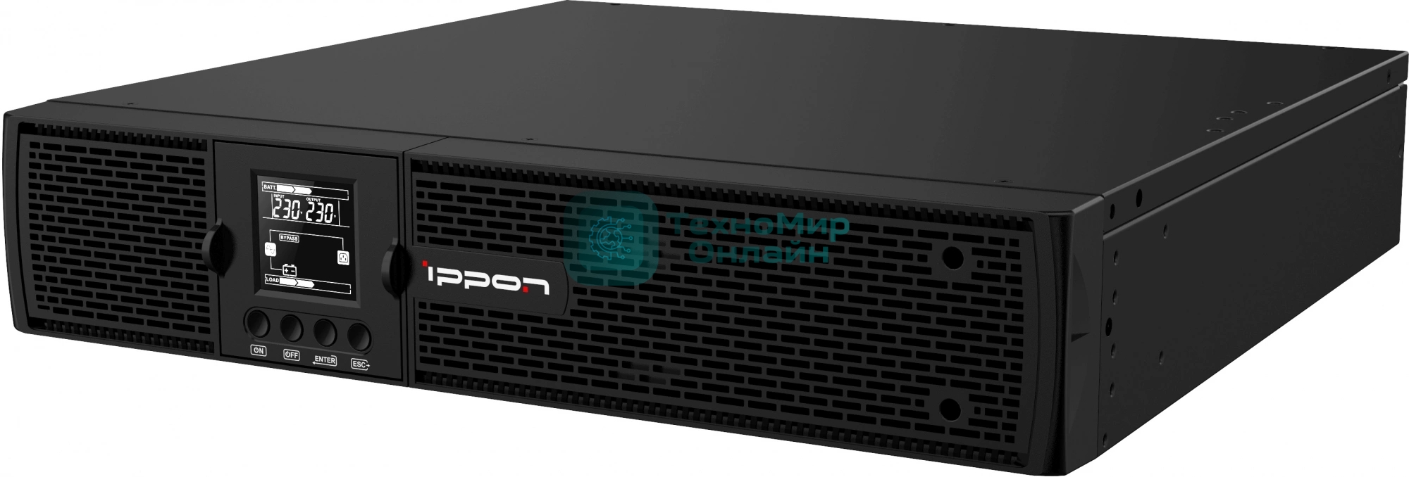 Источник бесперебойного питания Ippon Innova RTb 1500 1350Вт 1500ВА черный