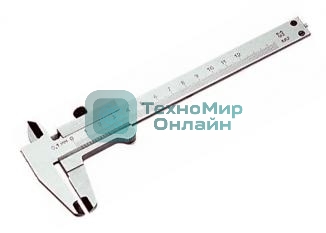 Штангенциркуль Matrix 200 мм цена деления 0.02 мм металлический с глубиномером
