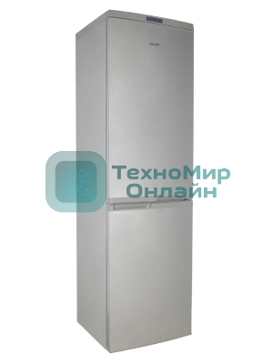 Холодильник DON R-291 NG нерж сталь двухкамерный 225/101л морозилка снизу