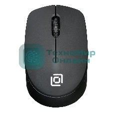 Мышь беспроводная Oklick 486MW черный, 1000 dpi, радиоканал, USB, кнопки - 3