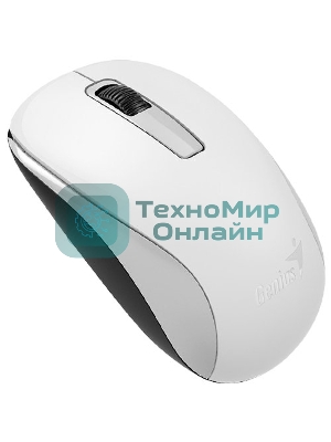 Мышь беспроводная Genius NX-7005 белый, 1200 dpi, радиоканал, USB, кнопки - 3