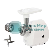 Мясорубка электрическая Аксион М25.10, белый мрамор, 1500 Вт, до 10кг/ч