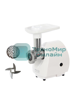 Мясорубка электрическая Аксион М25.10, белый мрамор, 1500 Вт, до 10кг/ч