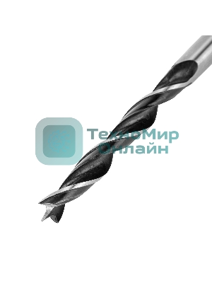 Набор сверл по дереву Sparta,3-4-5-6-7-8-9-10 мм, 8 шт. цилиндрический хвостовик