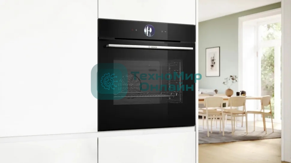 Духовой шкаф электрический Bosch HBG7361B1 черный