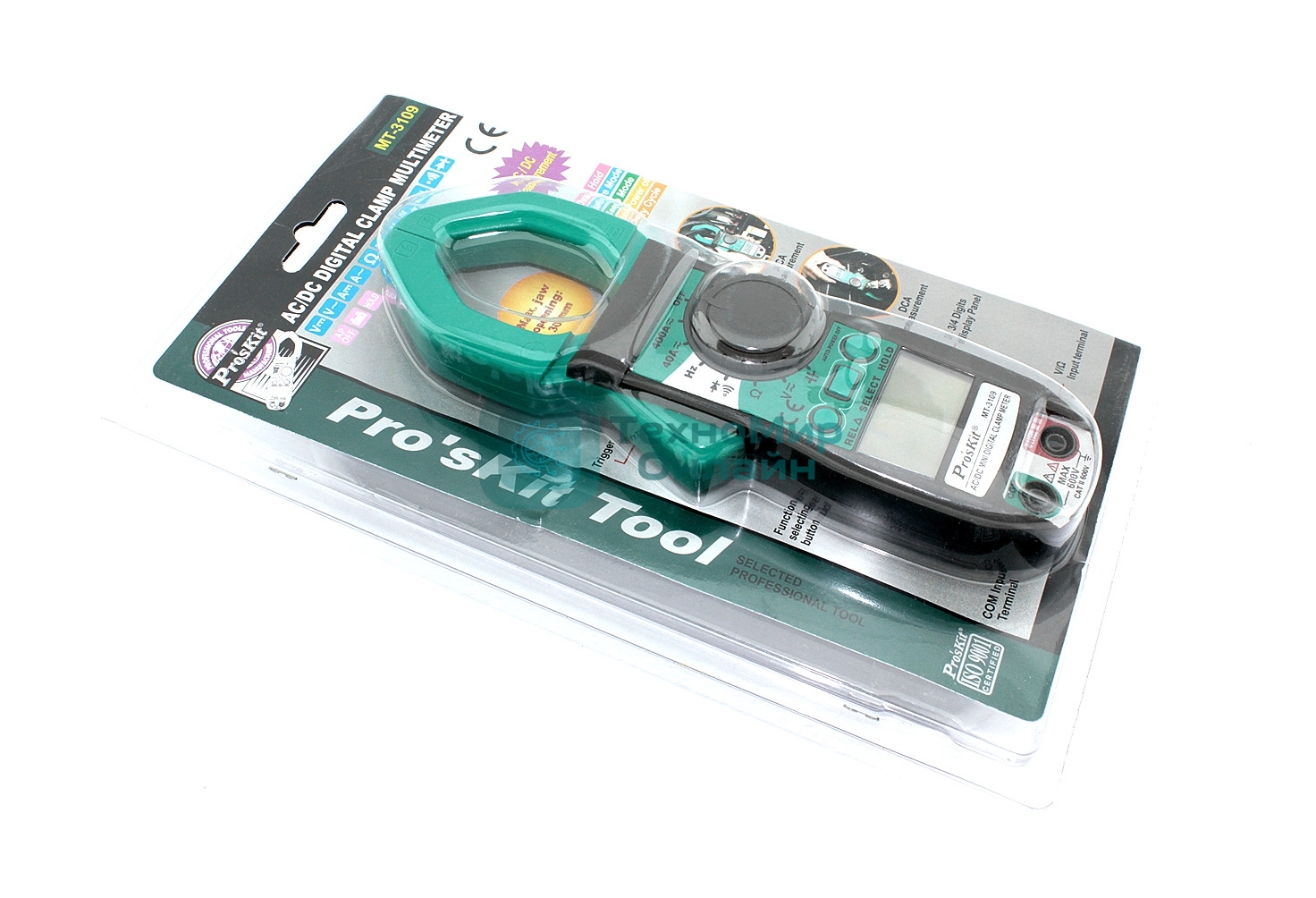 Токоизмерительные клещи Pro'sKit MT-3109