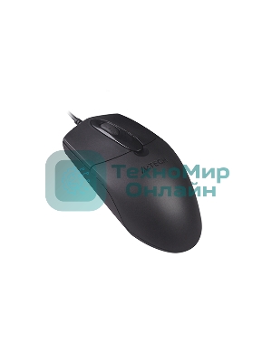 Мышь проводная A4Tech OP-720 черный, 1200 dpi, USB, кнопки - 3