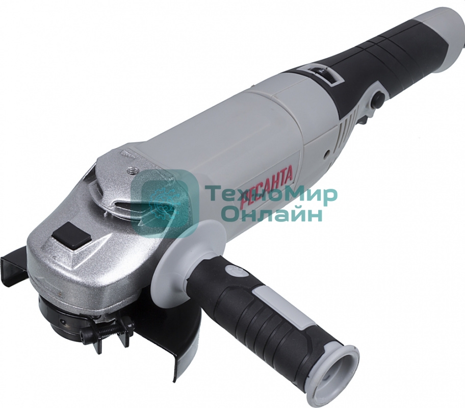 Угловая шлифовальная машина Ресанта УШМ-125/1200Э 1200Вт 12000об/мин рез.шпин.:M14 d=125мм