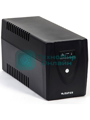 Источник бесперебойного питания RAPAN-UPS 1500 220В 1500В.А/900Вт меандр с АКБ 2х7А.ч интерактивный Бастион 736