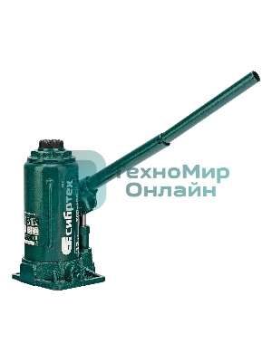 Домкрат гидравлический бутылочный Сибртех, 12 т, 205-400 мм