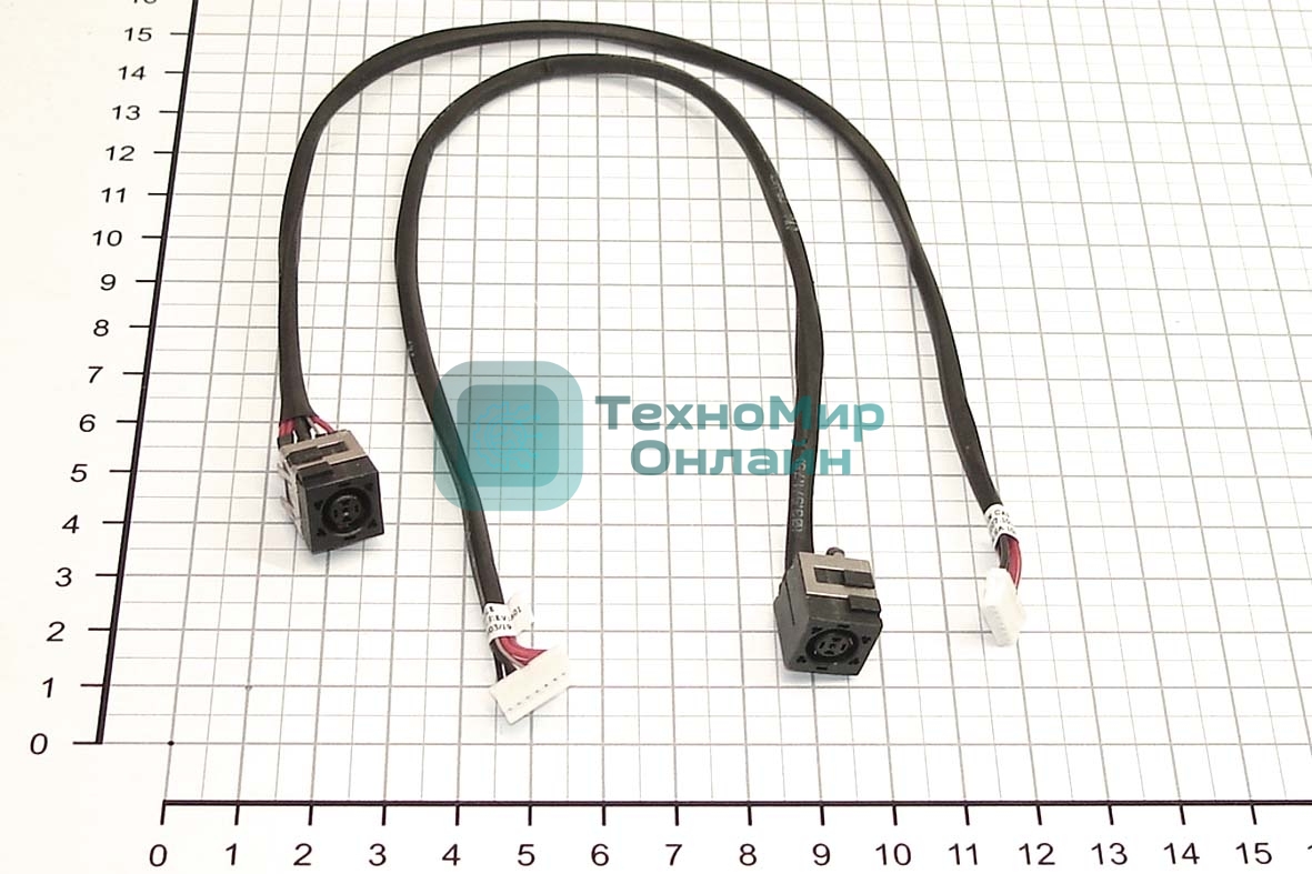 Разъем для ноутбука HY-DE009 Dell Latitude E6400 E6410 E6500 с кабелем