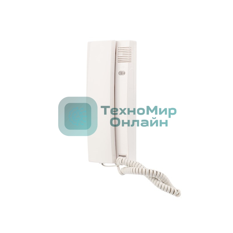 Трубка домофона с индикатором и регулировкой звука Rexant RX-348