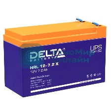 Батарея для ИБП Delta HRL 12-7.2Х (12V 7.2Ah)