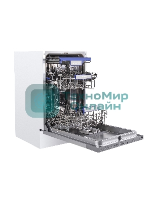 Встраиваемая посудомоечная машина Maunfeld MLP-08PRO, серебристый, 44.8 см, 10 компл., 47 дБ, класс A++