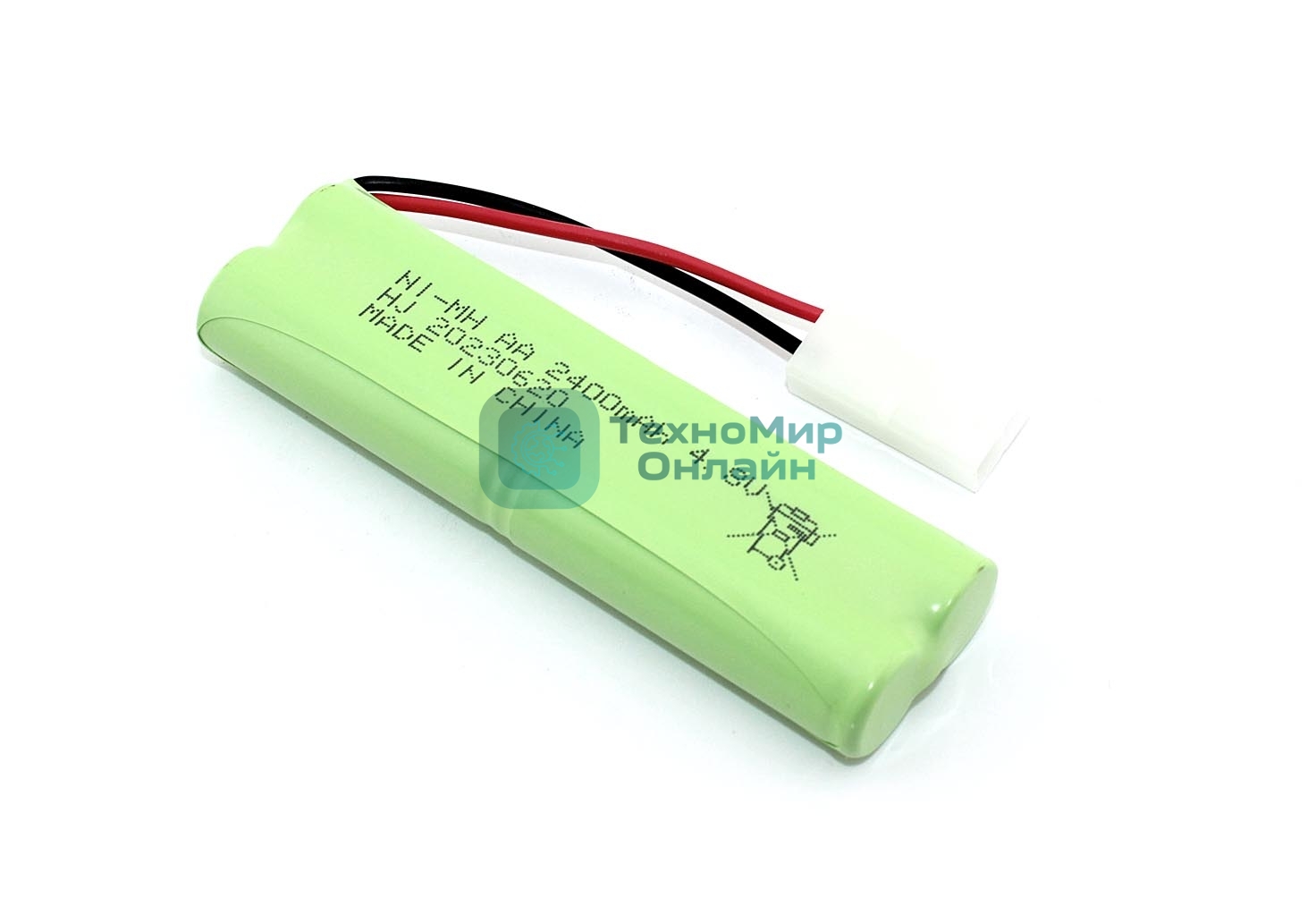 Аккумулятор Ni-Mh 4.8V 2400 mAh AA Twinstick разъем KET-2P