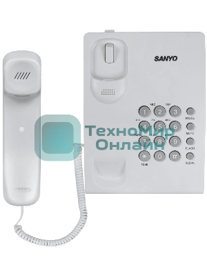 Телефон проводной SANYO RA-S204W белый