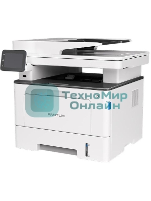 МФУ лазерное Pantum BM5201ADW, A4, ч/б, печ. 42 стр/мин., скан. до 24 стр/мин. (ч/б) 8 стр/мин. цвет, 1200x1200 dpi, Bluetooth, Ethernet, USB, Wi-Fi, проектная модель