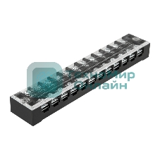 Блок зажимов клеммный Rexant БЗН ТВ-2512 2,5мм2 25A 12 пар