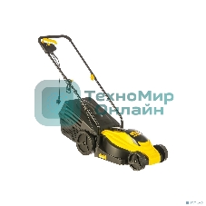 Газонокосилка CHAMPION EM3110 эл. Мощность 1000 Вт, Ширина среза 320 мм, Высота среза 20-60 мм, Объем травосборника 30 л, Вес 6,8 кг, Легкая, Удобная, Наличие разборной металлической рукоятки, Регулировка высоты среза.