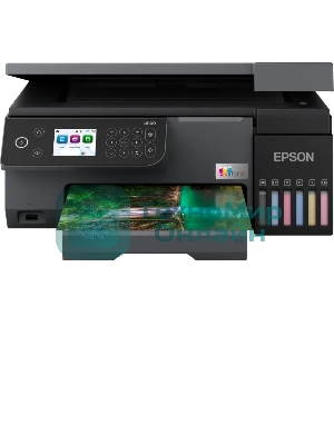 МФУ струйное Epson EcoTank L8100 (C11CK94***), A4, цветной, печ. до 8 стр/мин., 5760 x 1440 dpi (печ.), 1200x4800dpi (скан.), USB, Wi-Fi