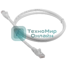 Патч-корд LANMASTER LSZH UTP кат.6, 3.0 м, белый