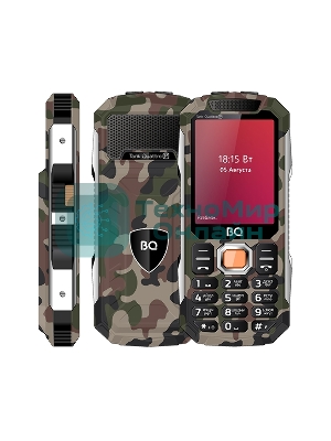 Мобильный телефон BQ 2817 Tank Quattro Power камуфляж
