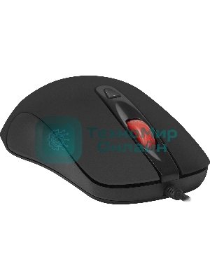 Мышь проводная Defender Ultra Classic MB-280 черный, 1200 dpi, USB, кнопки - 4