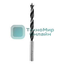 Набор сверл по дереву Sparta,3-4-5-6-7-8-9-10 мм, 8 шт. цилиндрический хвостовик