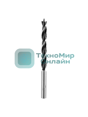 Набор сверл по дереву Sparta,3-4-5-6-7-8-9-10 мм, 8 шт. цилиндрический хвостовик