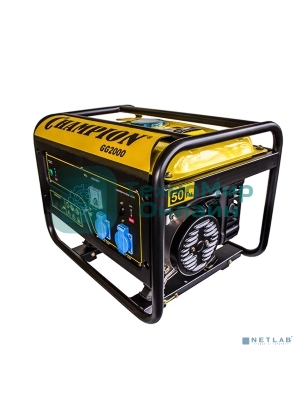 Электрогенератор бензиновый Champion GG2000, 2.3 кВт, 95 дБ, 39 кг