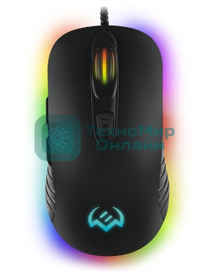 Мышь проводная SVEN RX-G820 черный, 4800 dpi, USB, кнопки - 6