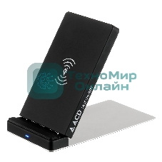 Беспроводное зарядное устройство ACD-W102Q-F1B 10Вт, беспроводная Qi, 2-катушки с QC, 5В/2А ~ 9В/1,8А RTL