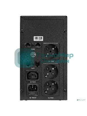 Источник бесперебойного питания CROWN 800VA/450W, металл, 1x12V/9AH, розетки 3*EURO+1*IEC bybass, трансформатор AVR 145-280V, LCD дисплей, съемный кабель 1.2м, фильтр телефонной и ethernet линии RJ11/45, защита батареи, от перегрузки, от КЗ