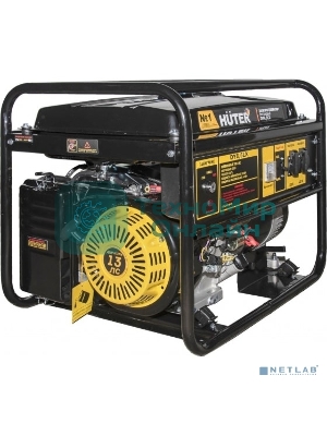 Электрогенератор бензиновый Huter DY6,5LX, 5.5 кВт, 71 дБ, 76.6 кг