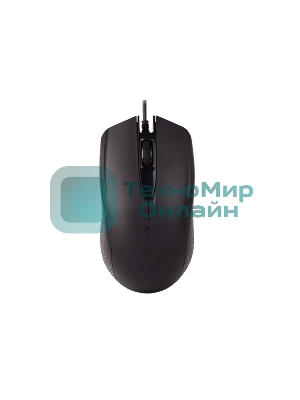 Мышь проводная A4Tech OP-760 черный, 1200 dpi, USB, кнопки - 3