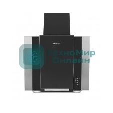 Вытяжка наклонная Gefest ВО 3603 Д3А черный/серебристый, 60 см, 550 куб. м/ч, 76 дБ