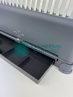 Переплетчик ГЕЛЕОС БП-12 на пластиковую пружину, А4, ручная перфорация 12 листов, переплет макс до 500 л., глубина перфорации 3,5-5,5 мм