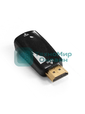 Переходник HDMI-VGA ExeGate EX-A-HDMI-VGA-001 (19M/15F)