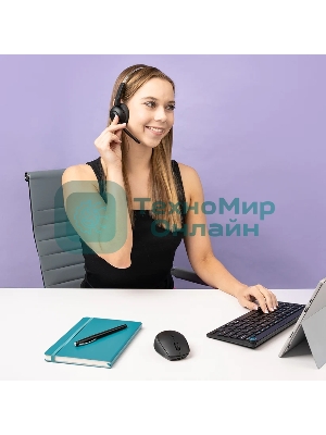 Гарнитура беспроводная GO Work Pop Wireless Headphones - черный