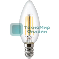 Лампа светодиодная Hiper THOMSON LED FILAMENT CANDLE 5W 545Lm E14 4500K TH-B2066