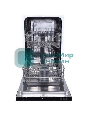 Встраиваемая посудомоечная машина Monsher MD 4512, серебристый, 45 см, 9 компл., 49 дБ, класс A++