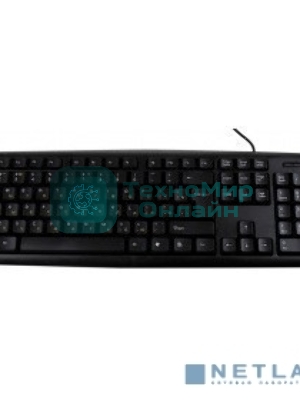 Клавиатура проводная ExeGate LY-331L5 (EX286178RUS), USB, черный